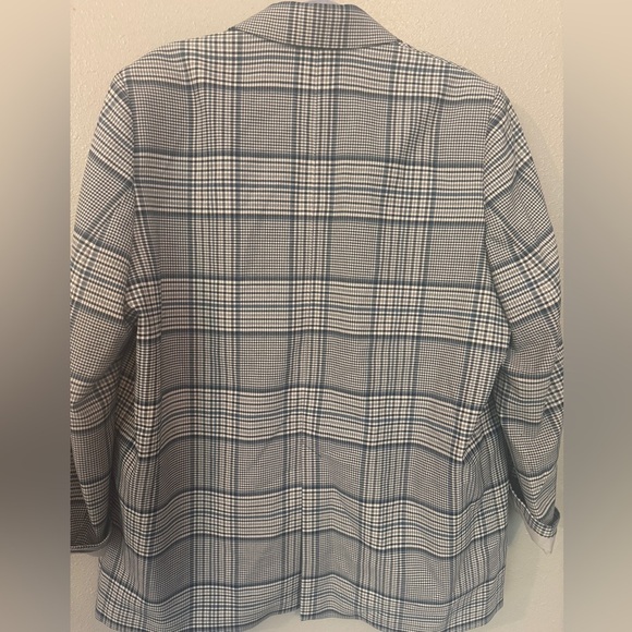 Anthropologie oversized blazer skirt set preppy dark academia cool girl 90’s - Picture 10 of 16